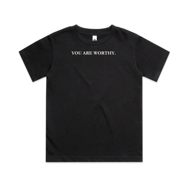 You Are Worthy. -  Youth Classic T shirt Thumbnail