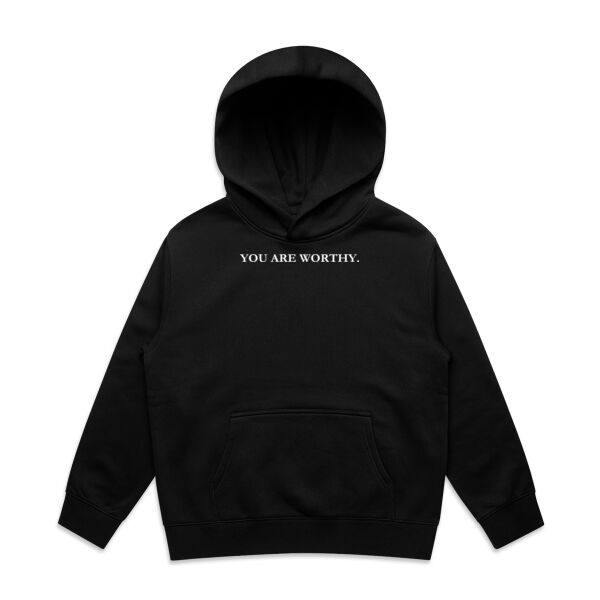 You Are Worthy. - Kids Relax Hood Thumbnail