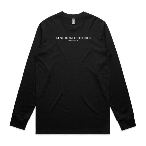 Kingdom Culture Clothing - Mens Staple Longsleeve Tee Thumbnail