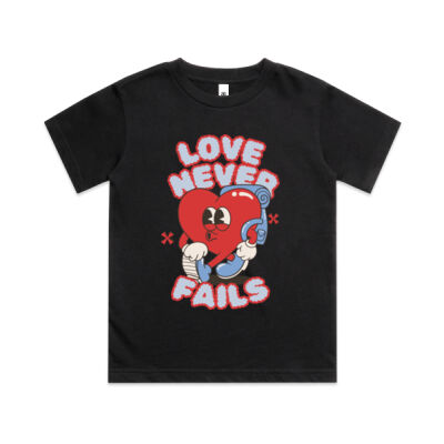 Love Never Fails - Youth Classic T shirt Thumbnail